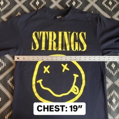 BILLY STRINGS Nirvana Mashup Jam Band Bluegrass T-Shirt. MEDIUM (NV) Preowned