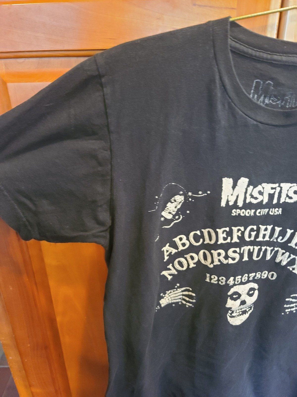Misfits X Ouija Board Samhain Danzig Demon Goth Punk Rock Occult Band Shirt M gallery