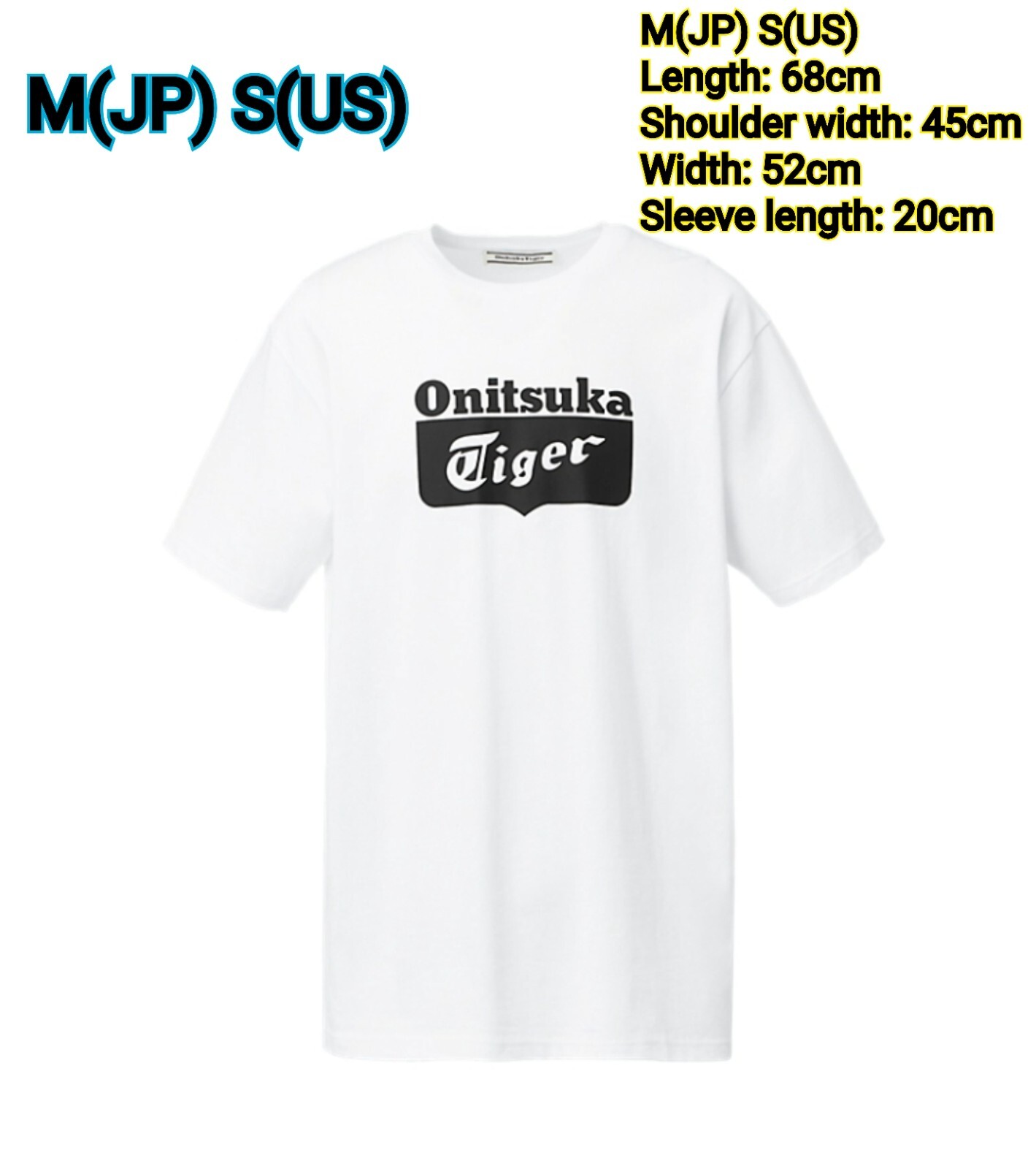 Onitsuka Tiger LOGO TEE 2183B173 Unisex WHITE/BLACK T-shirt