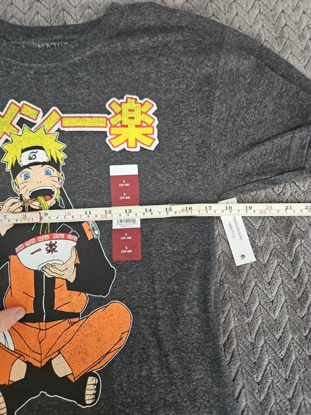 Naruto Shippuden Collection Mens T-shirt Shirt NEW Size Small 50/50 Cotton/Poly gallery