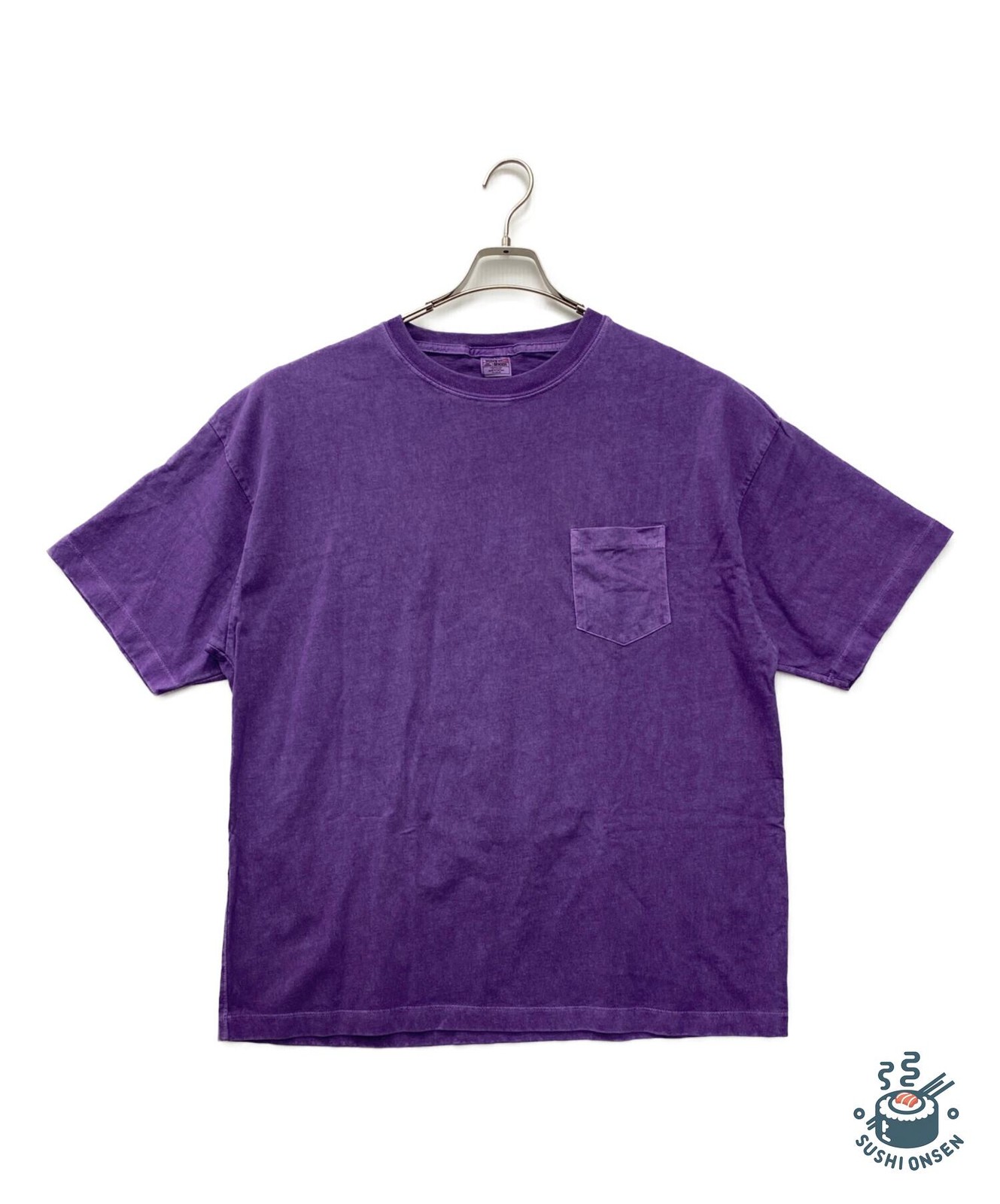velva sheen × HIGH!STANDARD Short-sleeved cut and sew Size: XL Purple Men