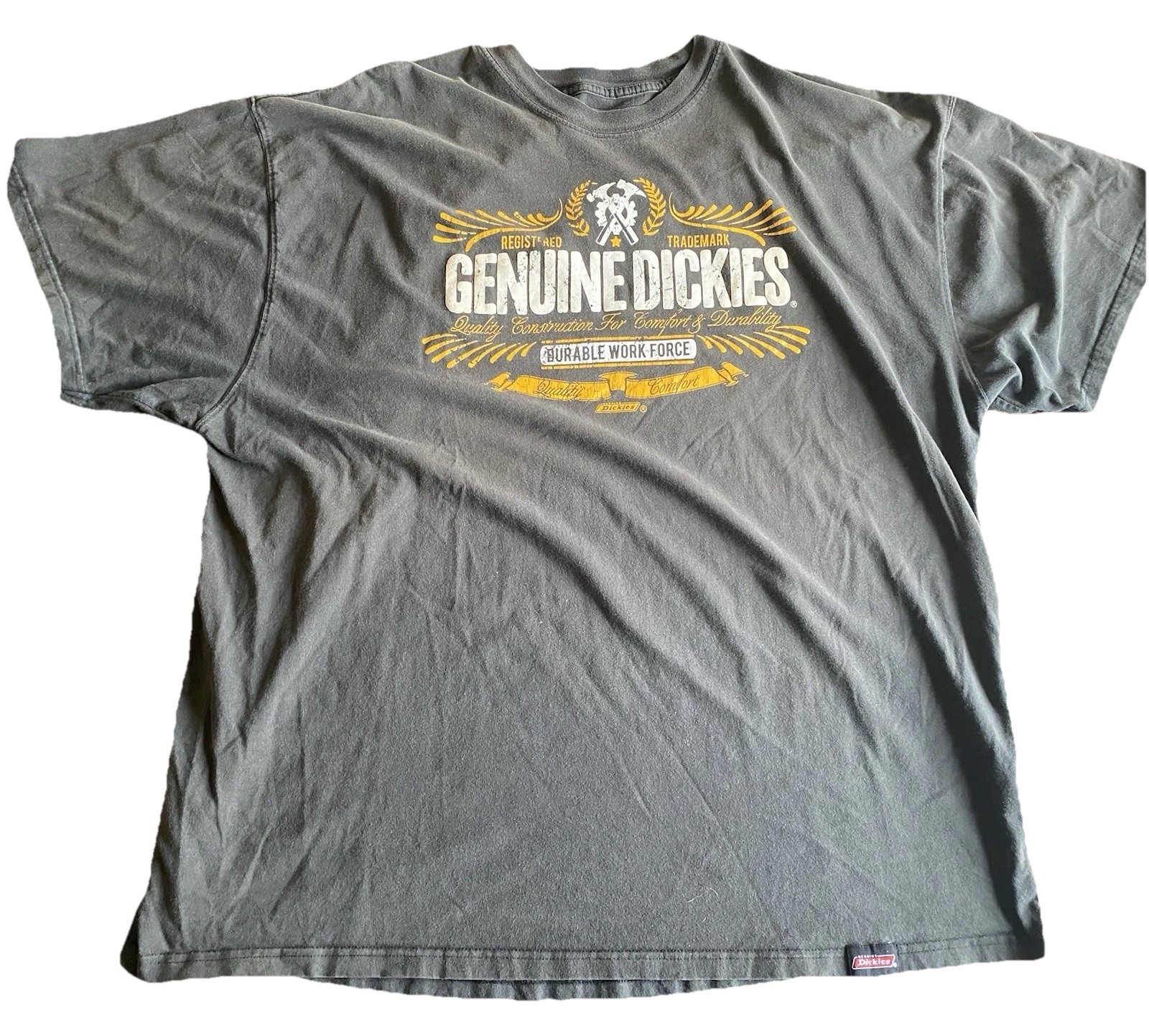 Genuine Dickies Work Force Short Sleeve T-Shirt Men’s 3XL Black gallery