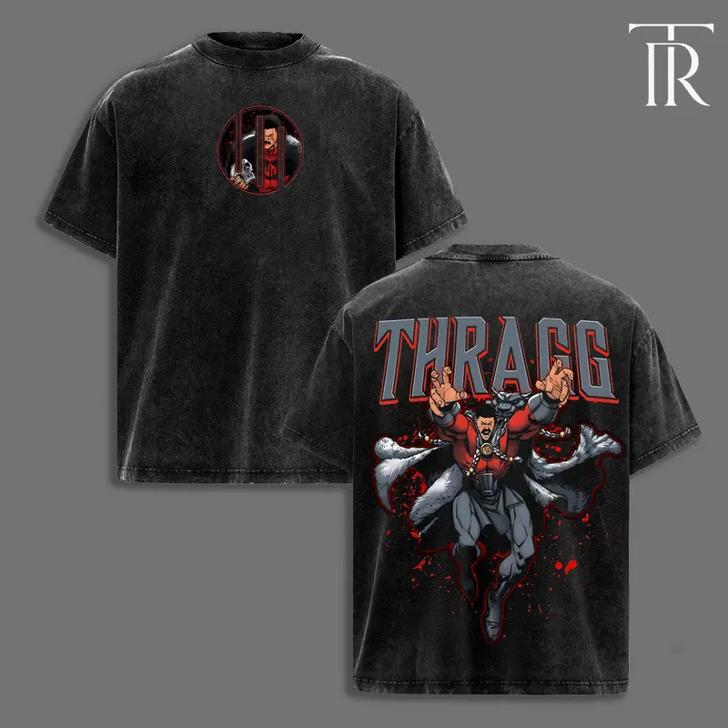 Thragg Viltrumite Shirt Vintage Superhero Graphic Tee Empire Oversized Tee gallery