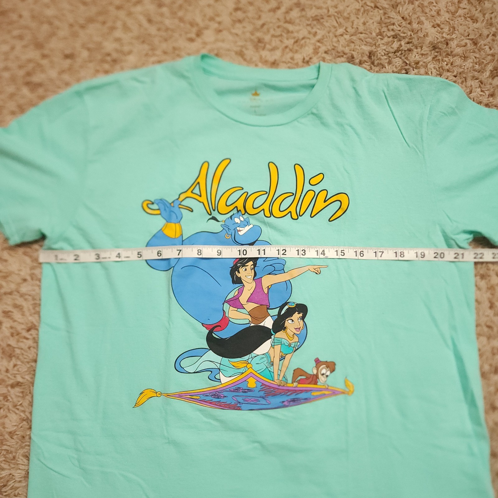 Disney Princess Aladdin Mens L Short Sleeve Crewneck Shirt gallery