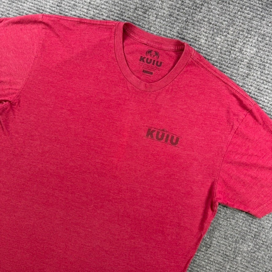 Kuiu Ultralight Hunting Graphic T-Shirt Mens XL Red Short Sleeve Crewneck Logo gallery