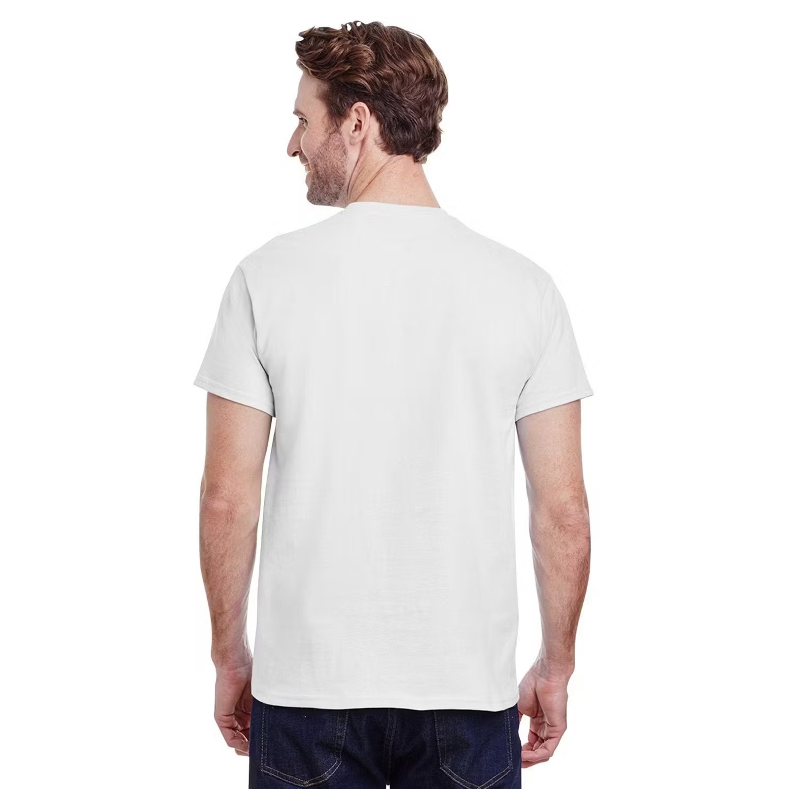 Gildan Men's Heavy Cotton T-Shirts, Classic Fit Tee, 12-Pack, Mix Colors, S-5XL gallery