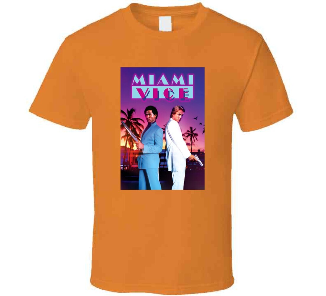 Miami Vice Tee Retro 80s Television Series Tv Show Fan T Shirt gallery