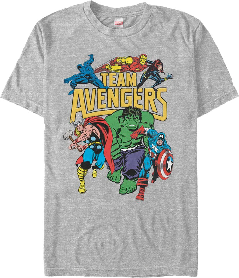 Avengers T-Shirt 180 GSM | 100% Cotton DTG Print gallery
