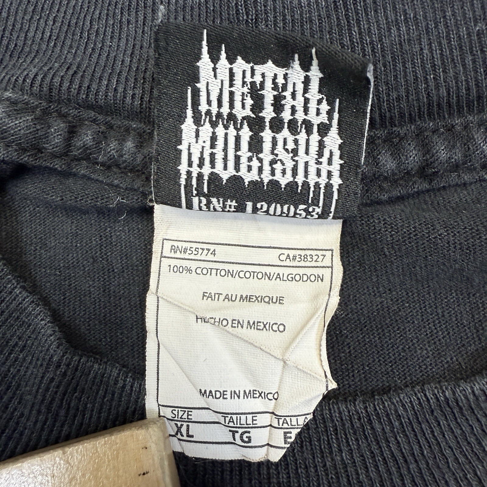 Metal Mulisha Shirt Mens XL* S Black Skull Helmet Graphic Moto Punk Streetwear gallery