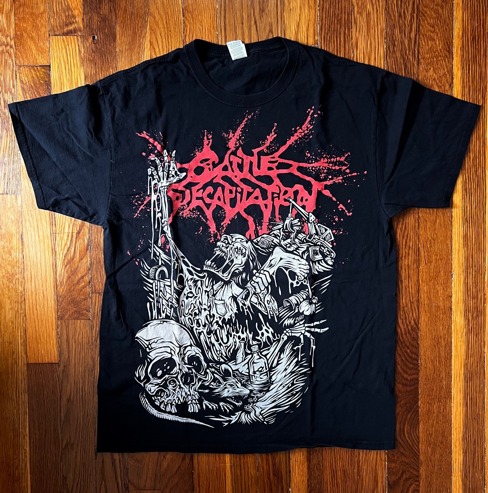 Cattle Decapitation Death Metal Band T-shirt Fruit Of The Loom Unisex gallery
