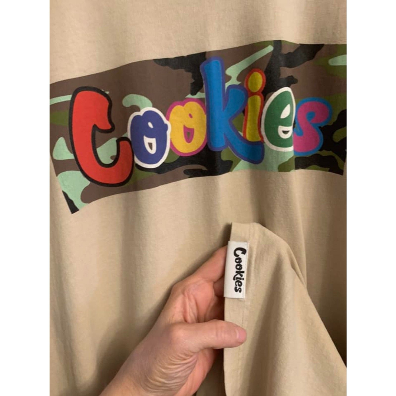 Cookies Brand Large Camo Multi Color LA Based Rappers Artist Hip Hop Never Worn gallery