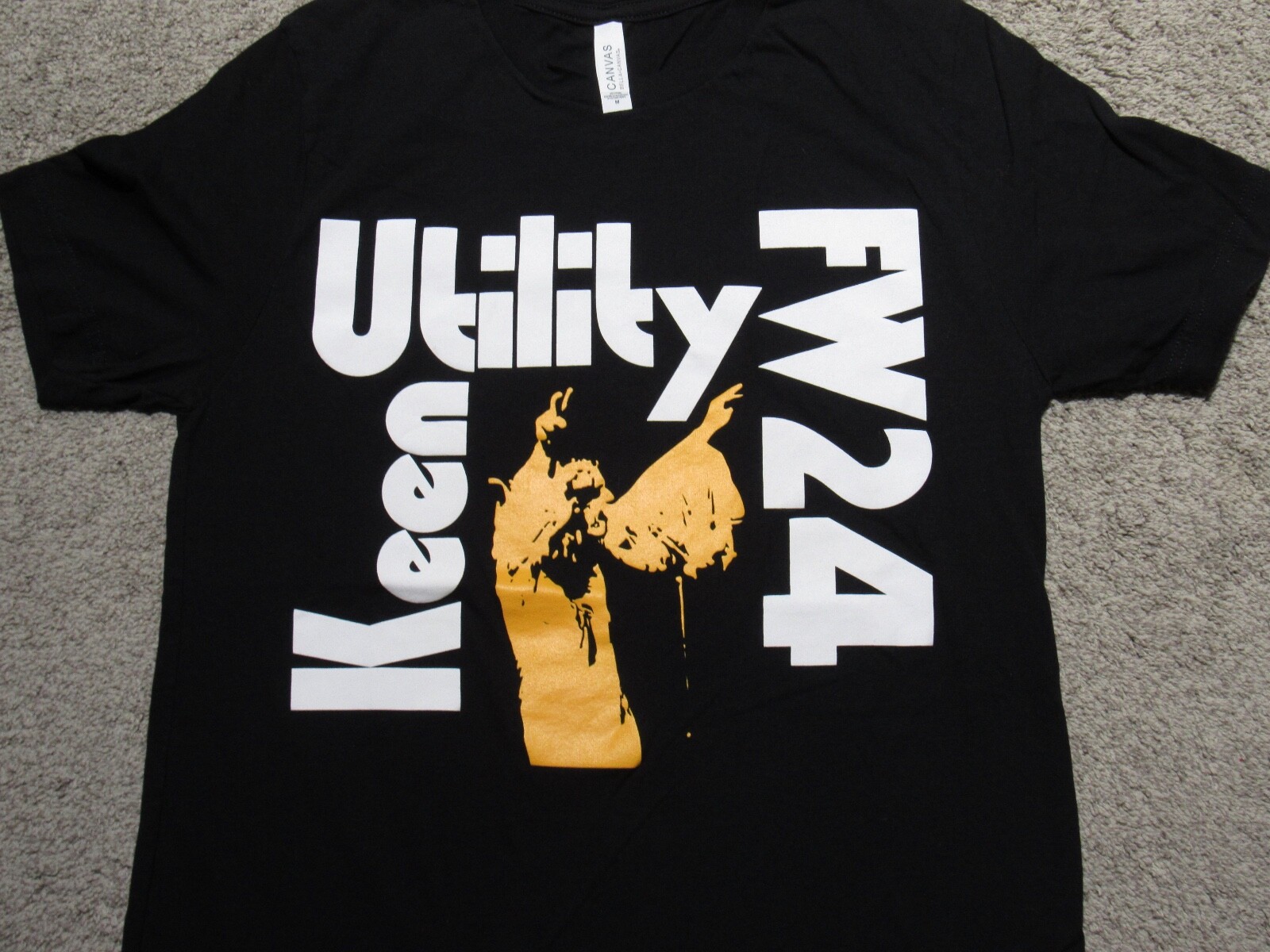 KEEN UTILITY Black Sabbath Parody T-SHIRT Mens M FW24 Vol 4 Ozzy Promo Boot Shoe gallery