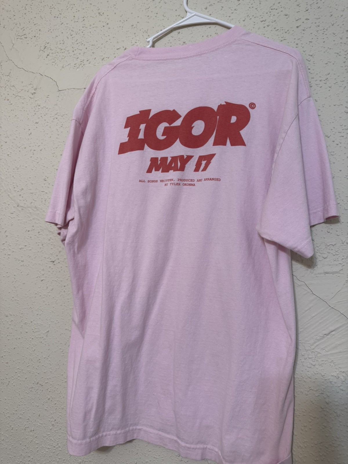 Golf Wang Igor Tyler the Creator May 17 Pink Album Shirt Size XL gallery