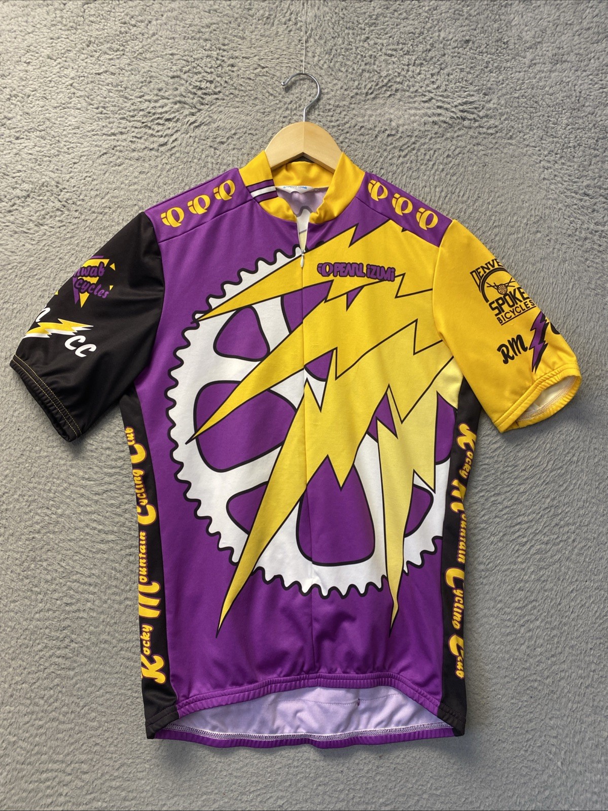 Pearl Izumi Cycling Jersey Shirt Men L Multicolor USA /0942 gallery