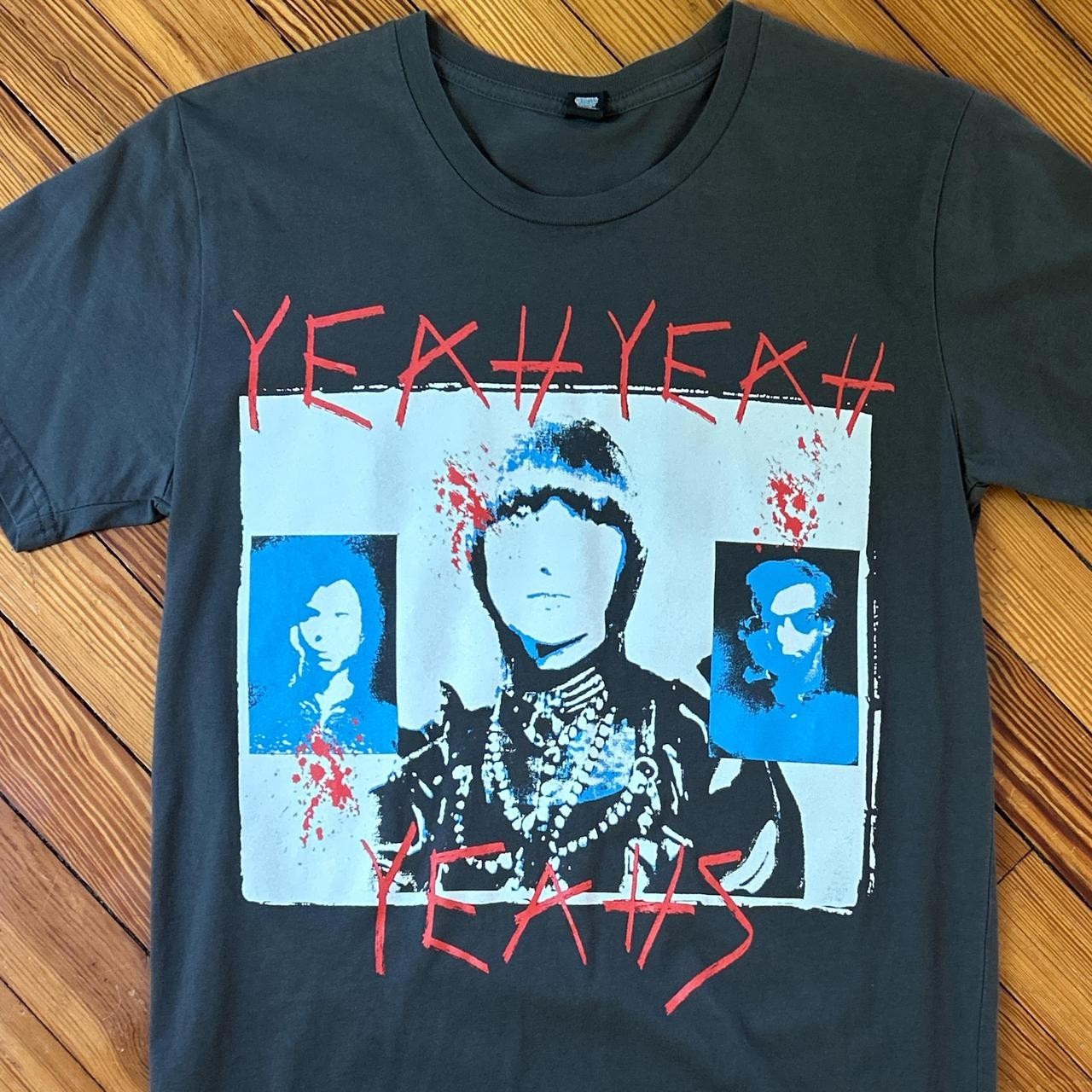 Yeah Yeah Yeahs Band 90s Retro style Basic black Unisex T shirt vtg NH22818 gallery