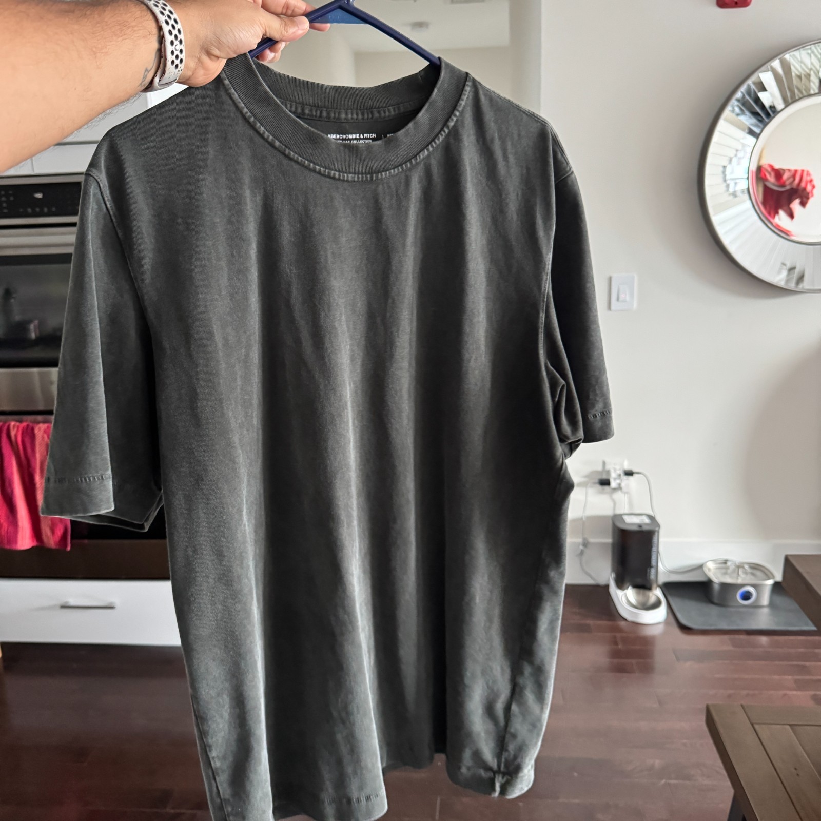 100% Cotton Black Wash Premium Heavyweight 2.0 Tee M Tall (Used 1-3 times max.) gallery