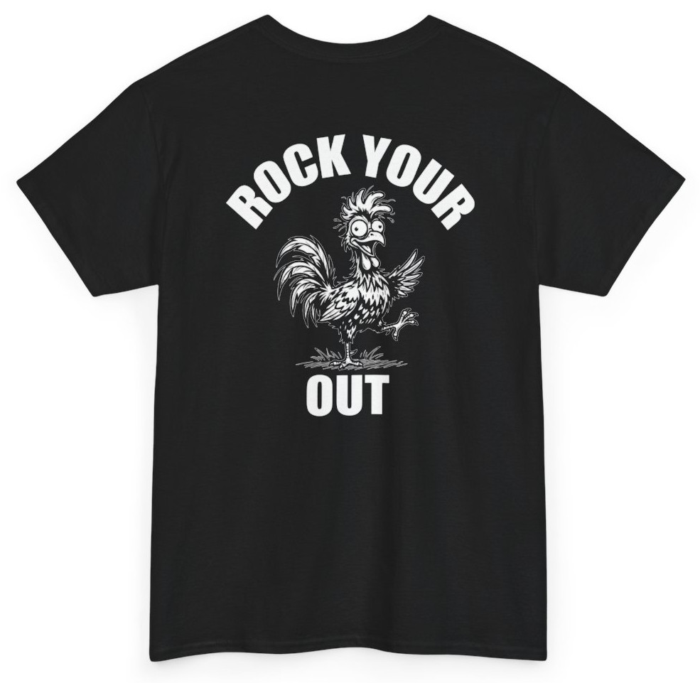 Rock Your Cock Out Tee (Back Print) | Unethical Threads gallery