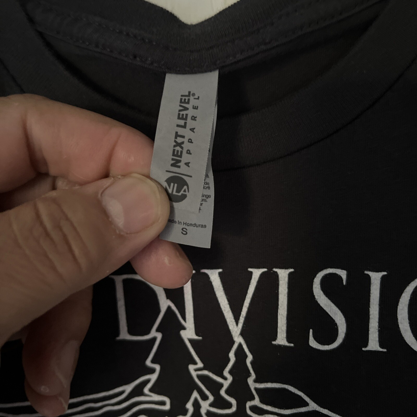 Joy Division /Joy Cult Collab Unknown Pleasures Trees, Goth, Style Sz Small gallery