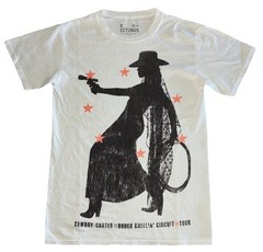 Beyonce Most Wanted Tee S White Cowboy Carter Tour 2025 Merch NEW *spot