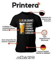 5G Is The Future Bought Chilled Drunk Beer Beer Glass Pub Men’s T-Shirt