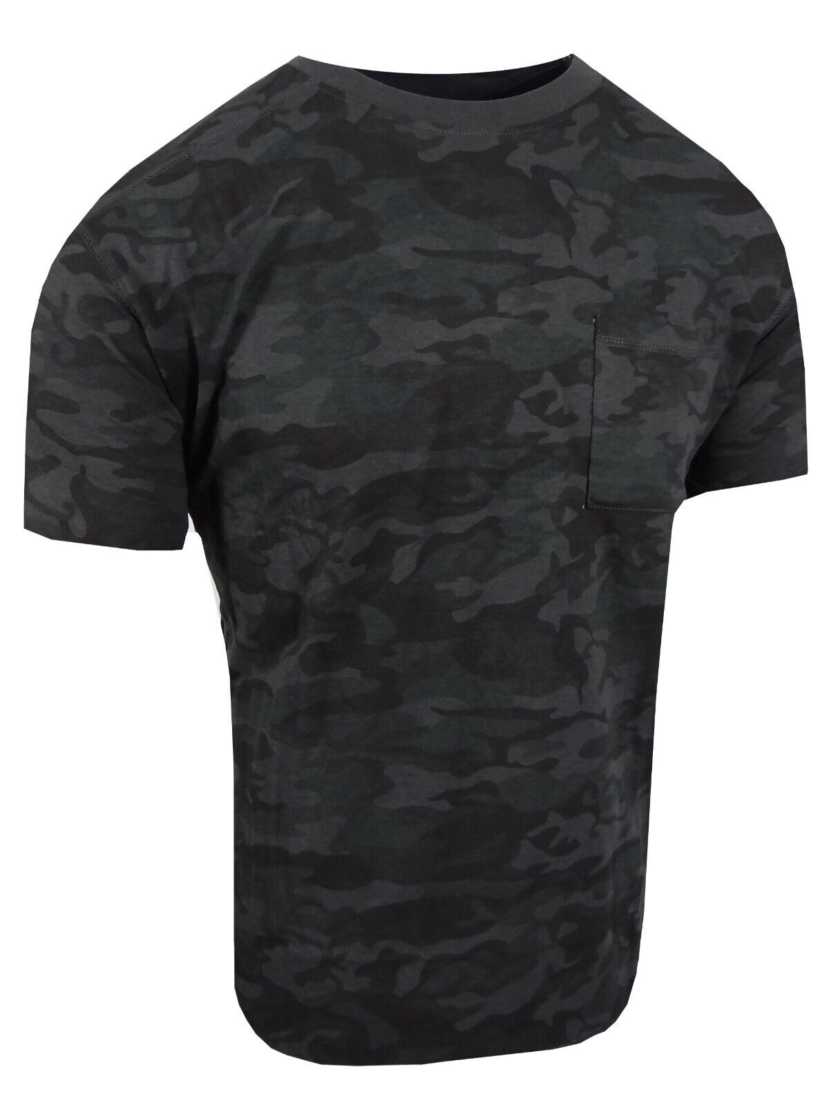 Short Sleeve T Shirt Camo Camouflage Tactical Pocket Tee Shirt TRUE TO SIZE FIT! gallery