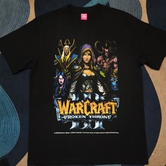 Blizzard Warcraft III 3 The Frozen Throne 2003 Boot Shirt