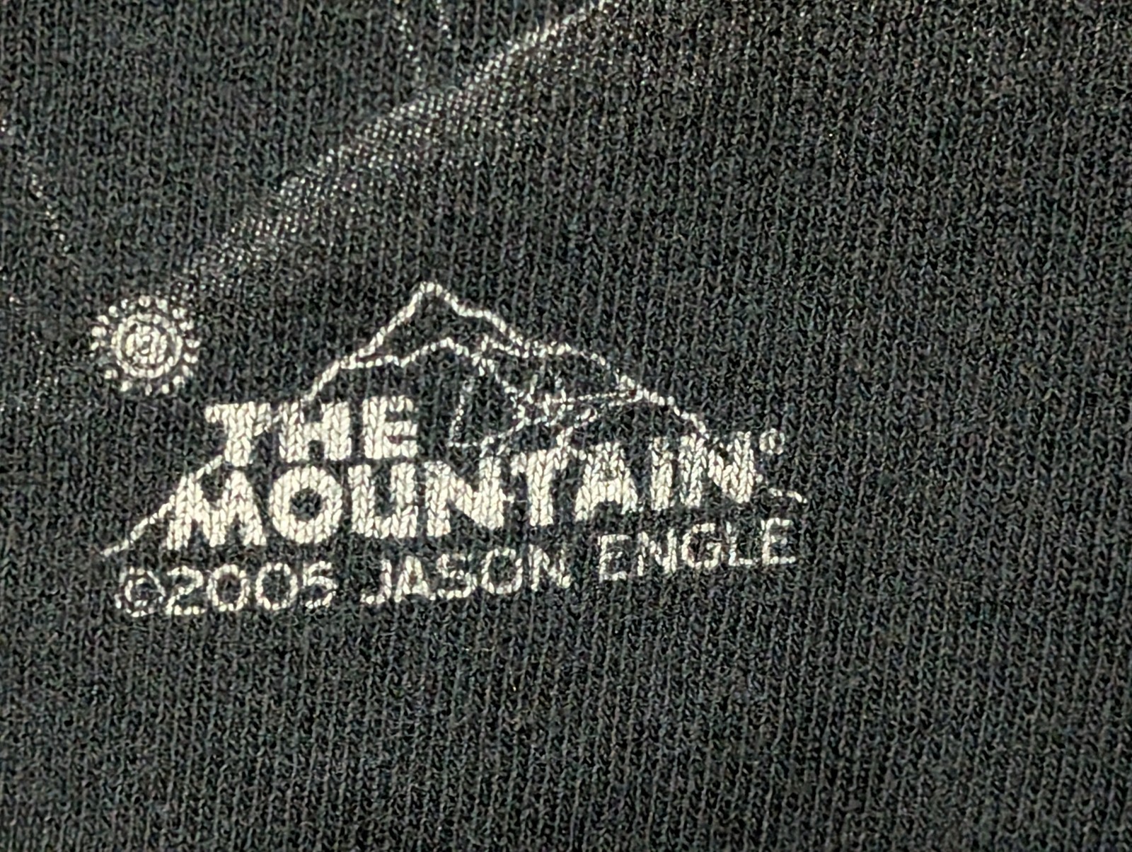 The Mountain Mens T-shirt Black The Riders Retired Logo Grim Reaper XL #4395 gallery