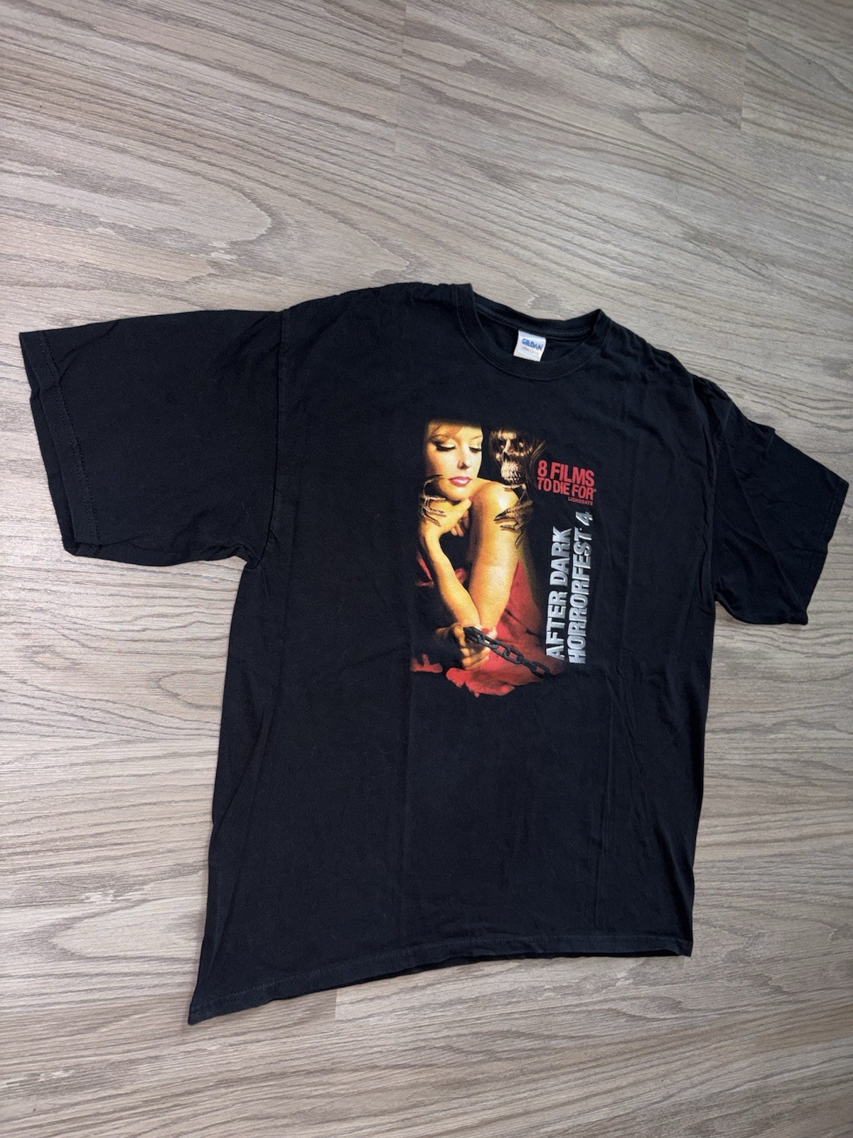 Vintage 8 Films To Die For Movie Promo T-Shirt Mens (XL) After Dark Horrorfest 4 gallery