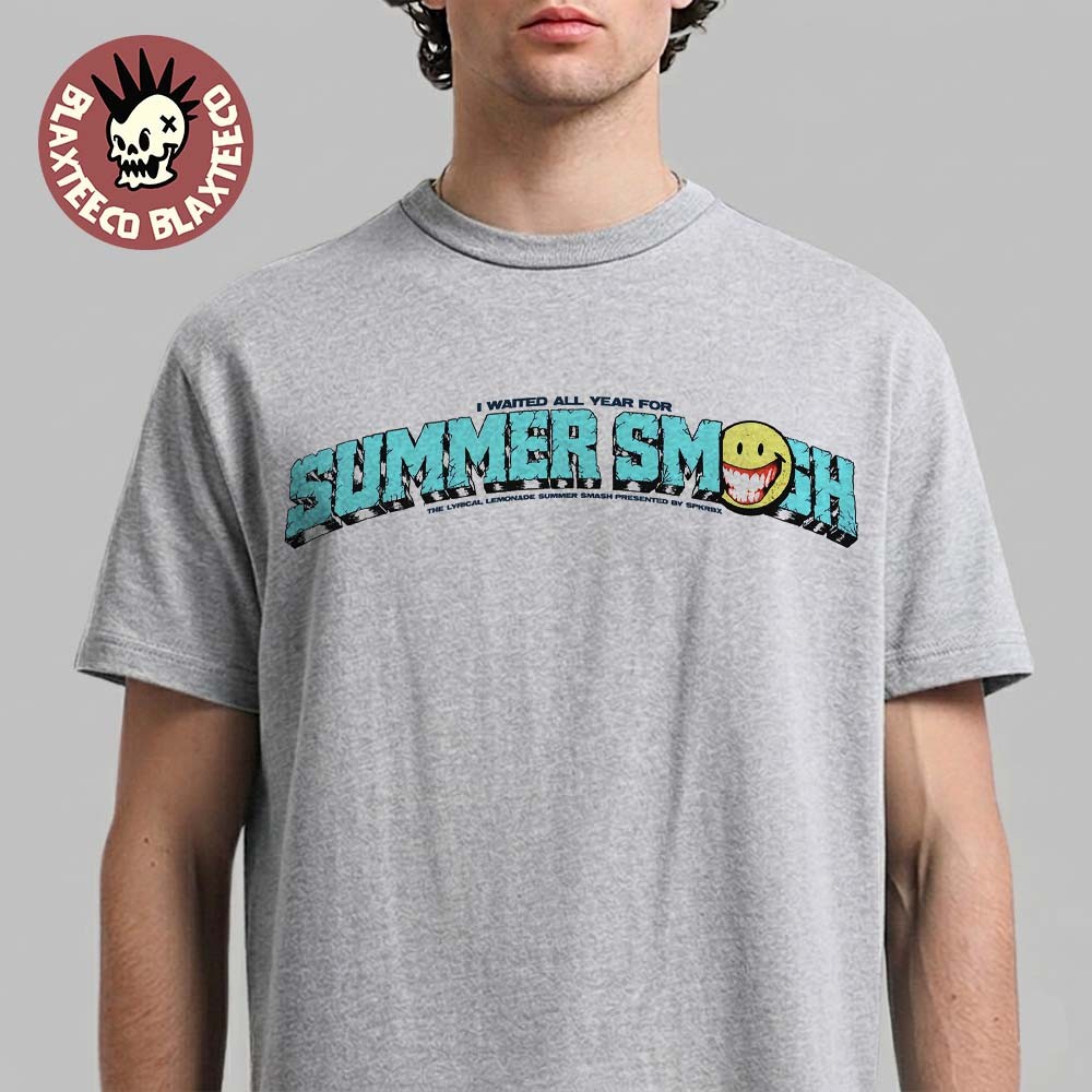 2026 Festival Merch I Waited All Year For Summer Smash Logo T-Shirt gallery