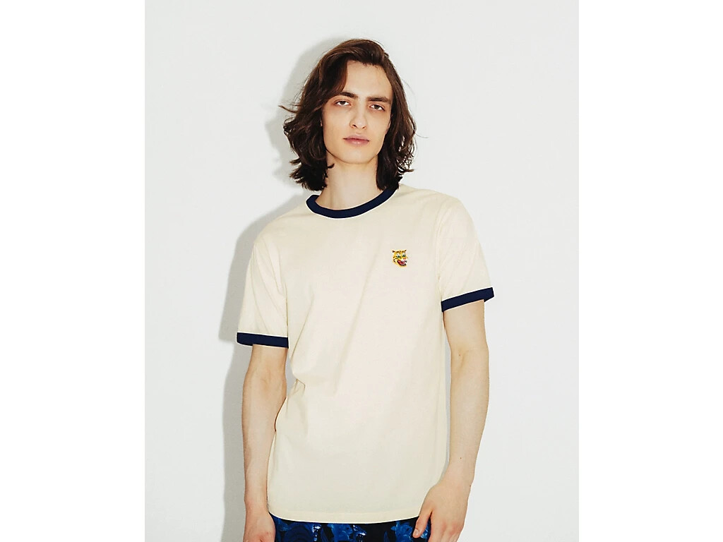 Onitsuka Tiger GRAPHIC TEE BEIGE/BROWN Ringer T-shirt Unisex Men Women Japan New gallery
