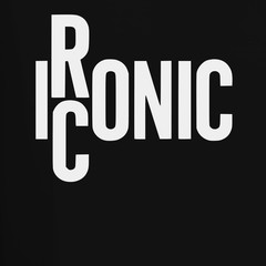 Iconic Lettering Statement Urban Minimalist Retro Vintage Mens T-Shirt