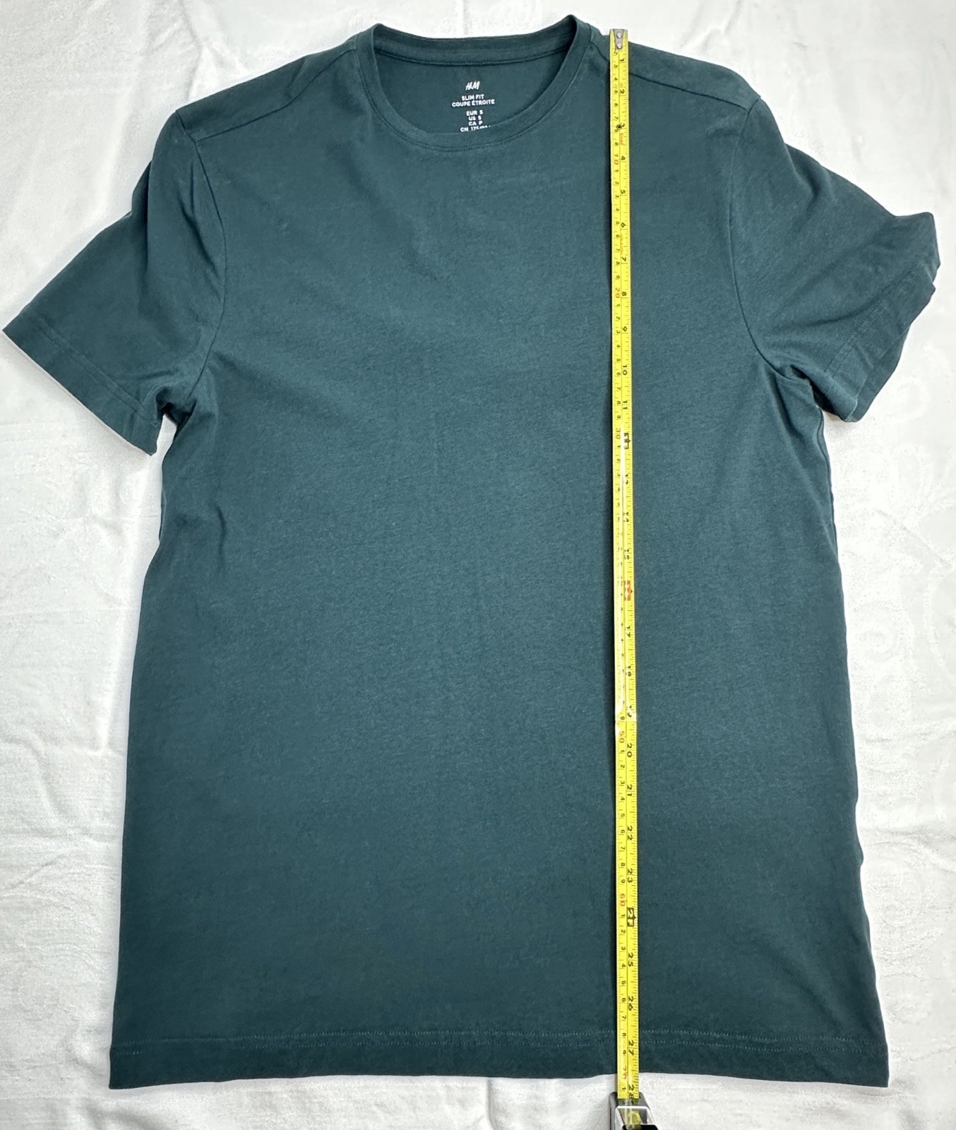 H&M Slim Fit T Shirt Men’s Size Small Emerald Green gallery