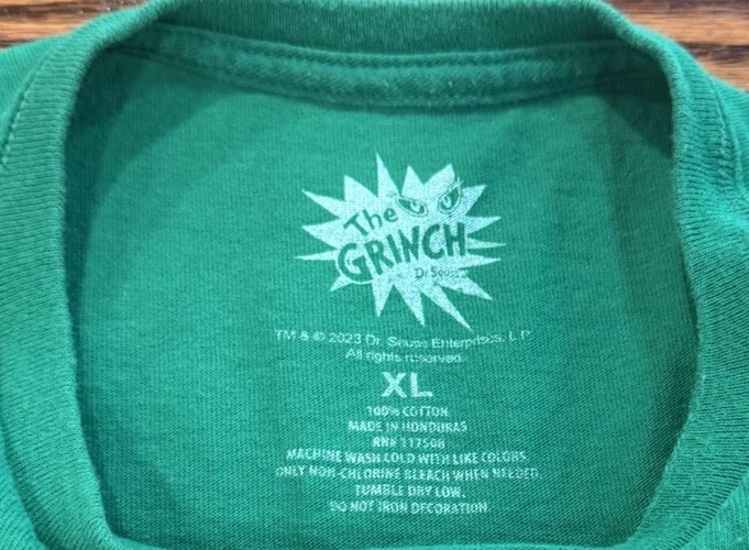 Dr. Seuss How The Grinch Stole Christmas Good At Being Naughty T-Shirt gallery