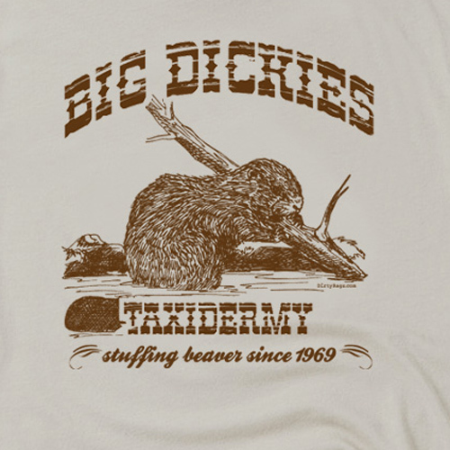BIG DICKIES Taxidermy deer duck fishing hunting beaver gift T SHIRT gallery