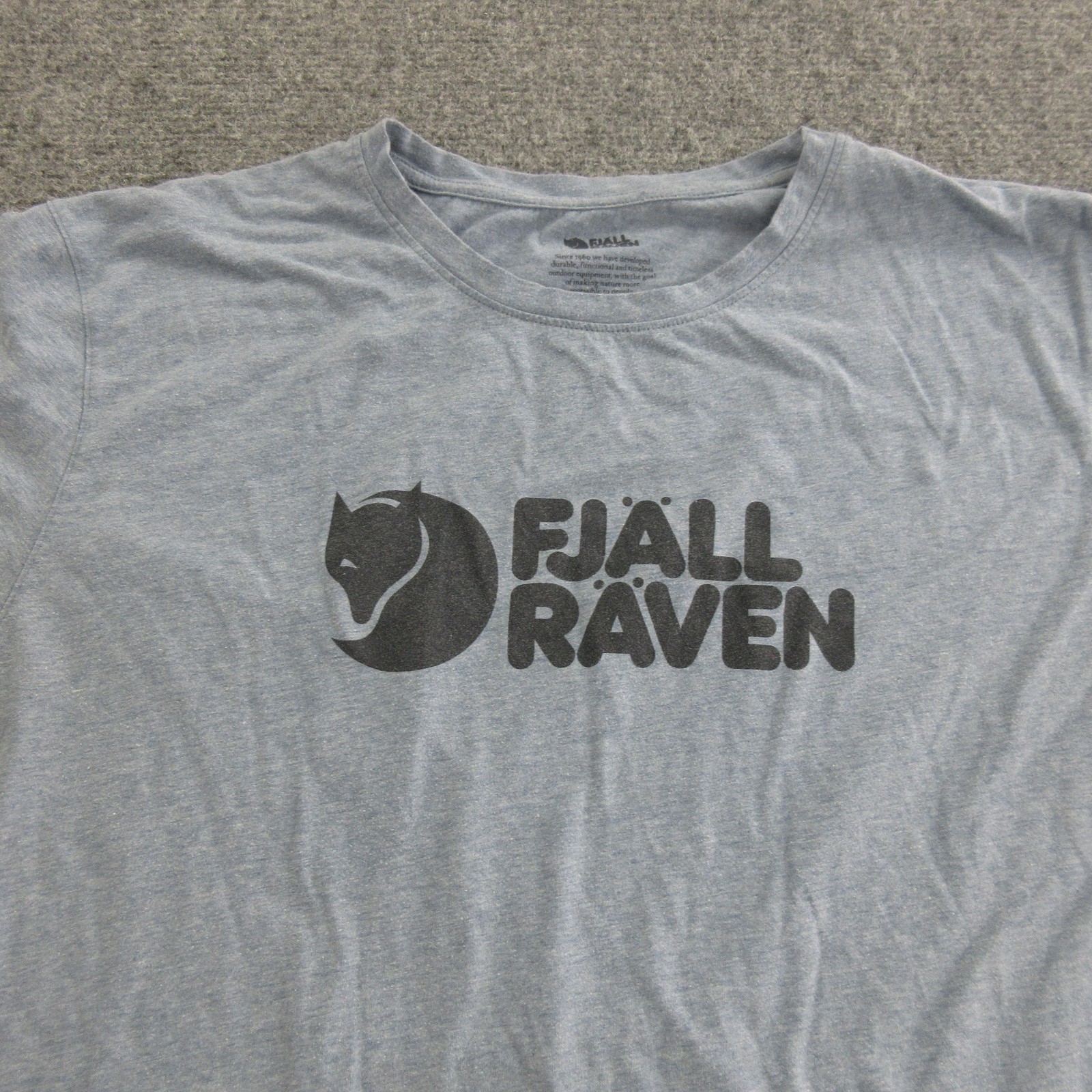 Fjallraven Shirt Mens 2XL Gray Short Sleeve Logo Graphic Tee Top Outdoor gallery