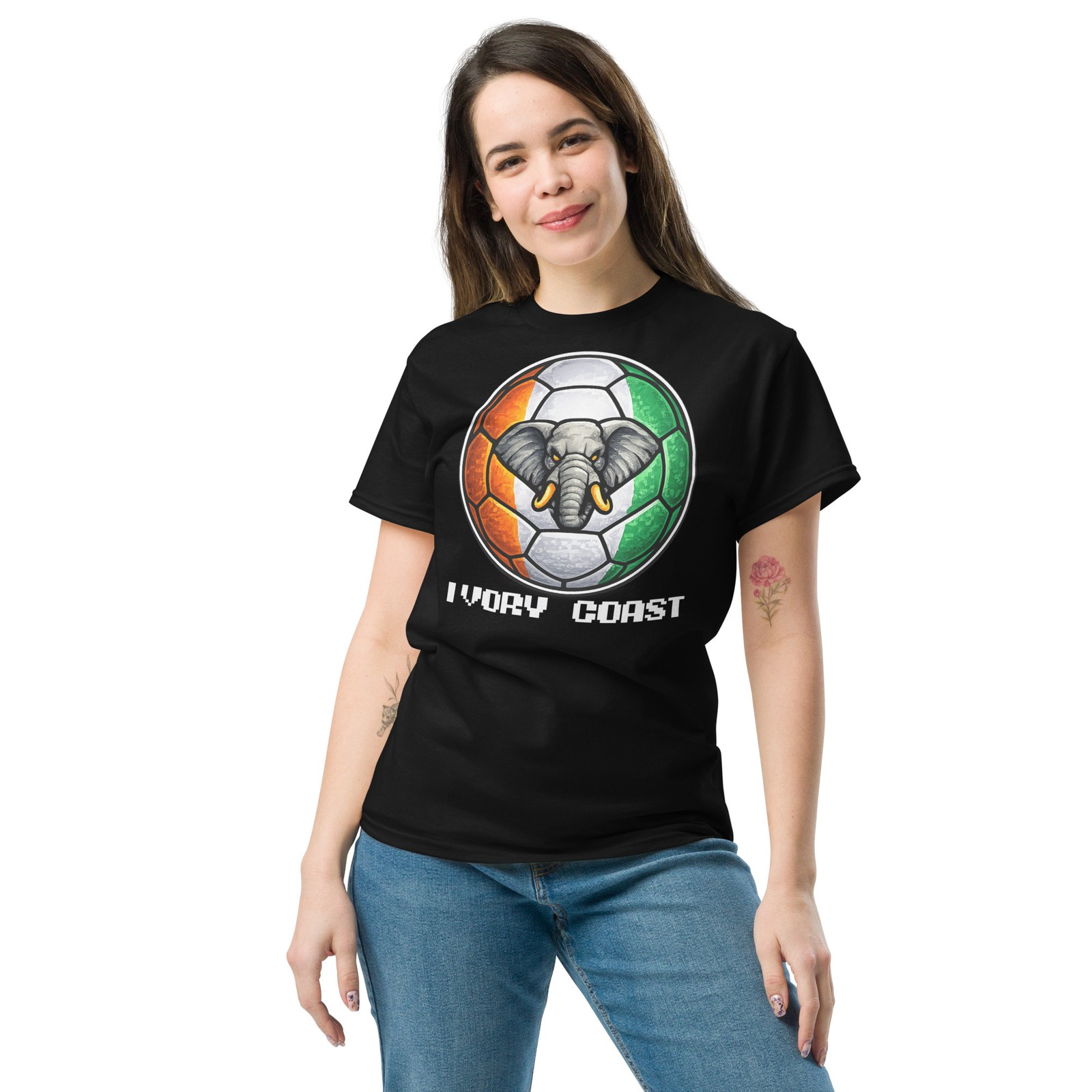 Ivory Coast Soccer Shirt Retro Video Game Football Fan Tee 2026 Tournament Cup gallery