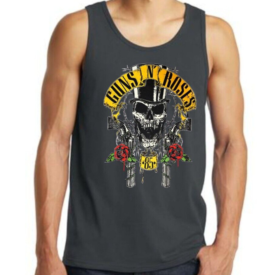 Guns N Roses 85 Hard Rock Band Men's Tank Tops (Multiple Colors) gallery