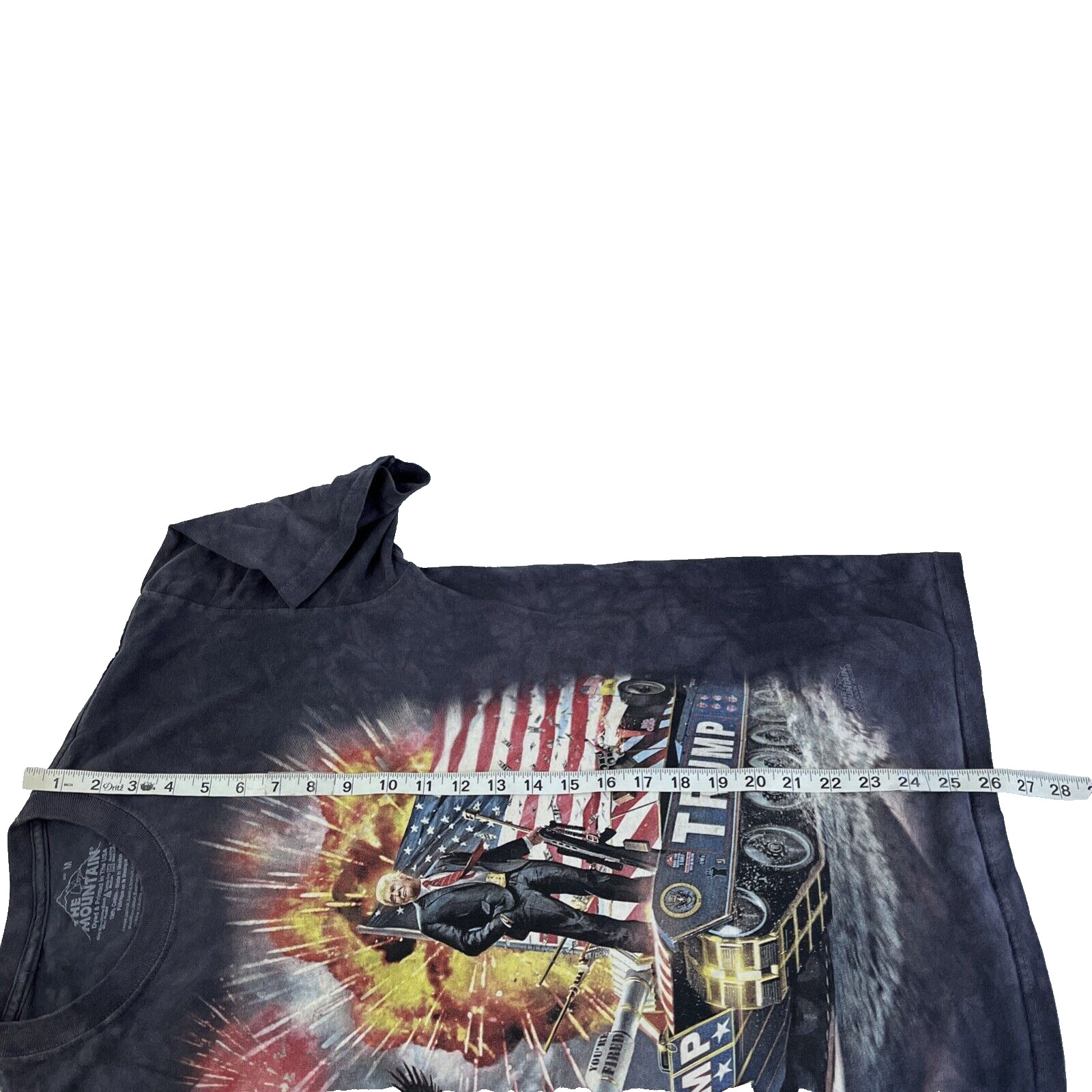 Mens The Mountain Donald Trump Americana T-Shirt Sz M Discontinued Tie-Dyed gallery