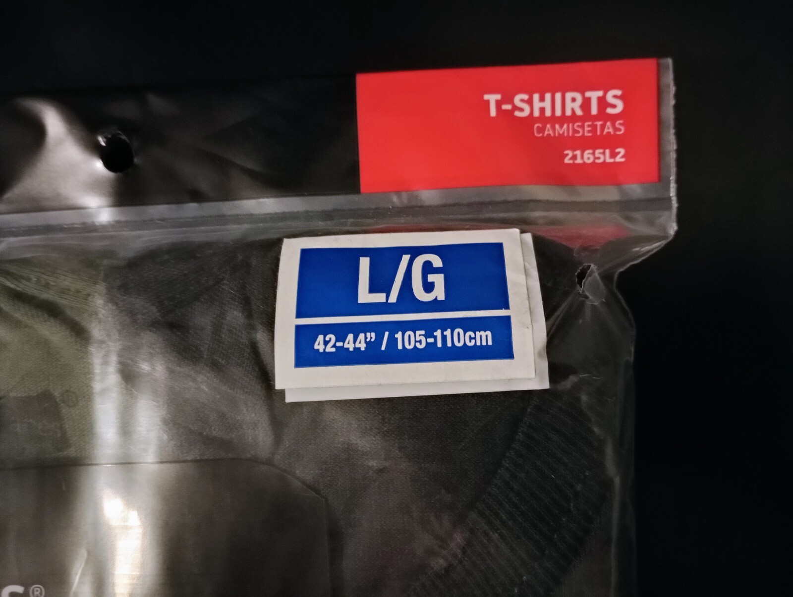 2 Pack Mens Hanes Tagless Tshirts Size LARGE Soft & Breathable Wicking Fabric gallery