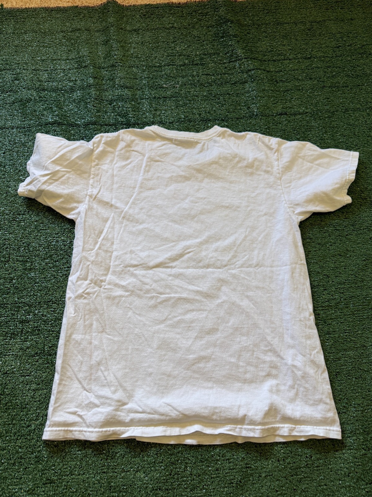 Vintage y2k Cozumel Mexico Underwater Ocean Fish White Graphic T Shirt M Flaw gallery