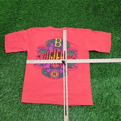 Vintage 90s Bugle-Boy Shirt Teens Large 18×21 Baggy Red USA