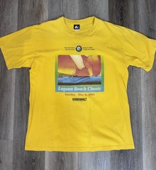 BMW Laguna x Starter Laguna Beach Classic Vintage Premium T-Shirts Mens Large