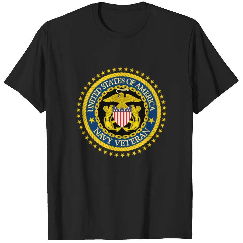 Navy Veteran Comfort Tee Shirt US Military Gift Men Women Soft Cotton gallery