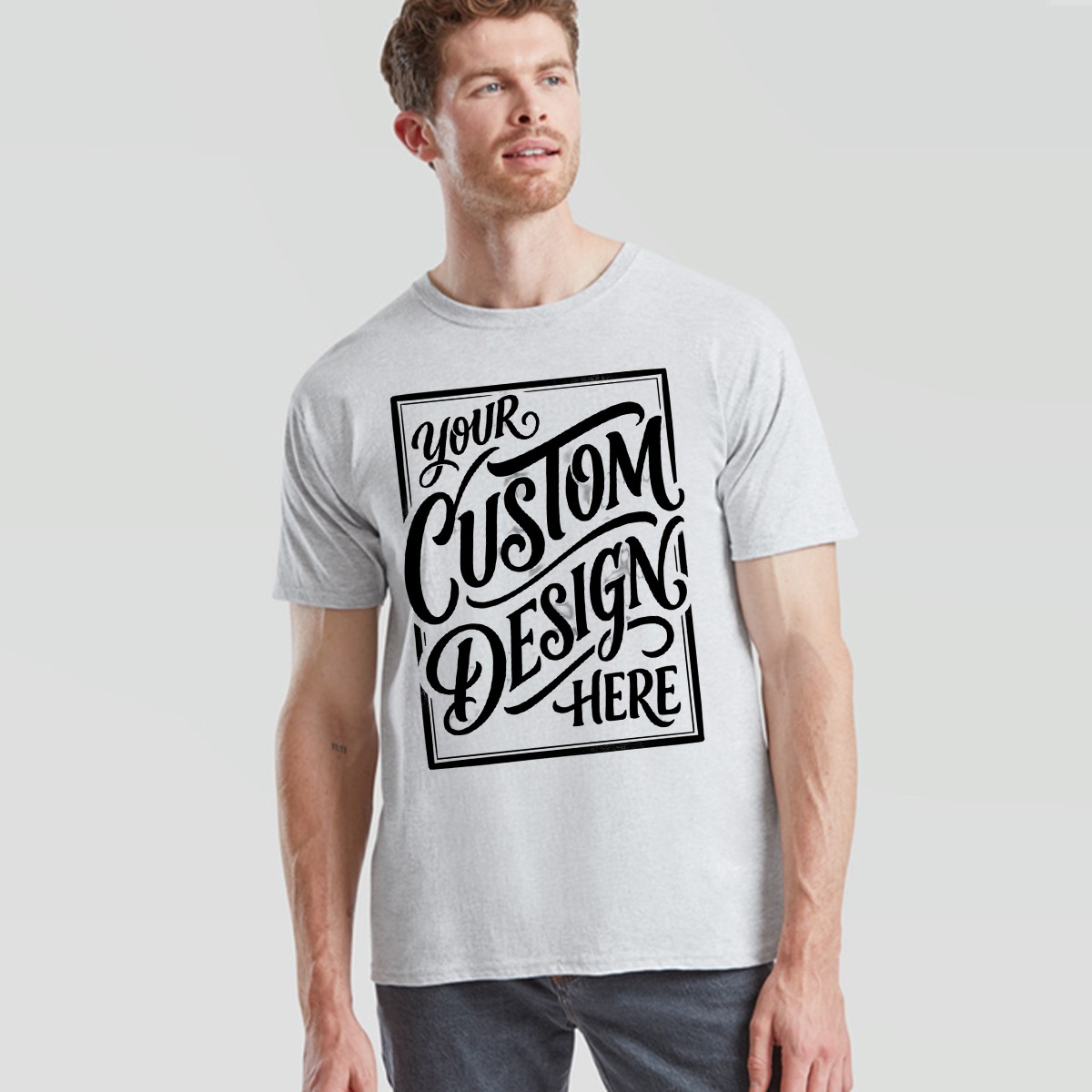 Personalised Unisex T Shirt Customized With Photo Text Logo Graphic Tee gallery