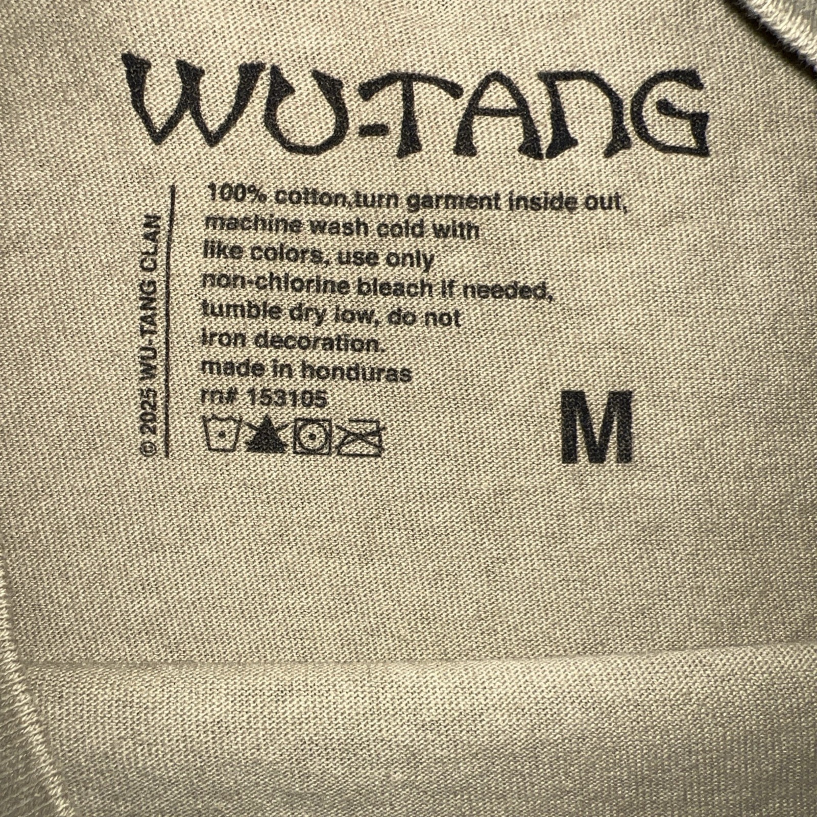 2025 Olive Green Purple WU-TANG CLAN C.R.E.A.M. TEE gallery