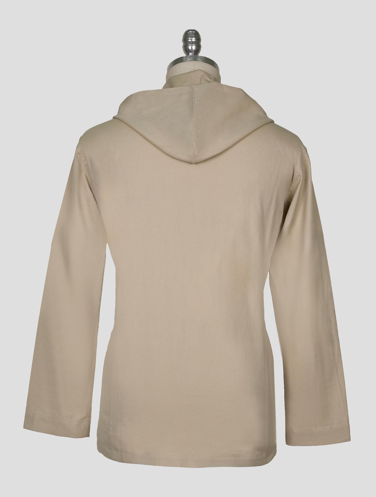 NEW KITON BEIGE COTTON OVERSHIRT LUCA EU 56 - US 46 - 2XL KME63 gallery