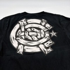 Converse Cons T-shirt Men S Black Solid Pocket Logo .#43855