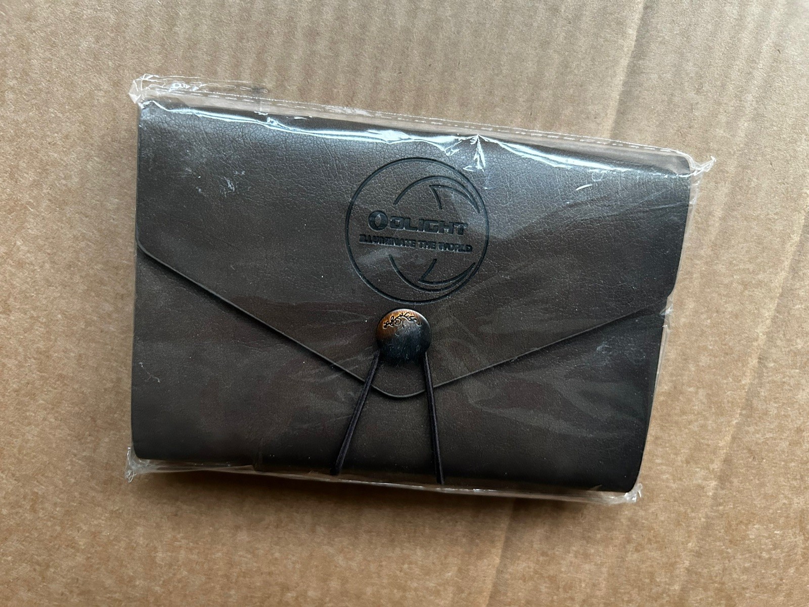 Olight Notebook A6 Size Paper Journal Collectable Rare Discontinued DARK BROWN