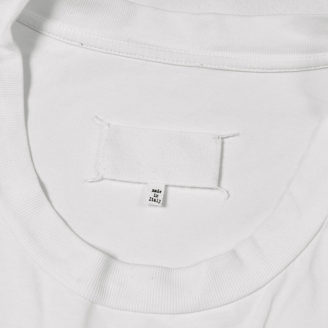 Maison Margiela T-shirt White Size: 40 | 21SS Red Tape Calendar Logo Used BEEG-0 gallery