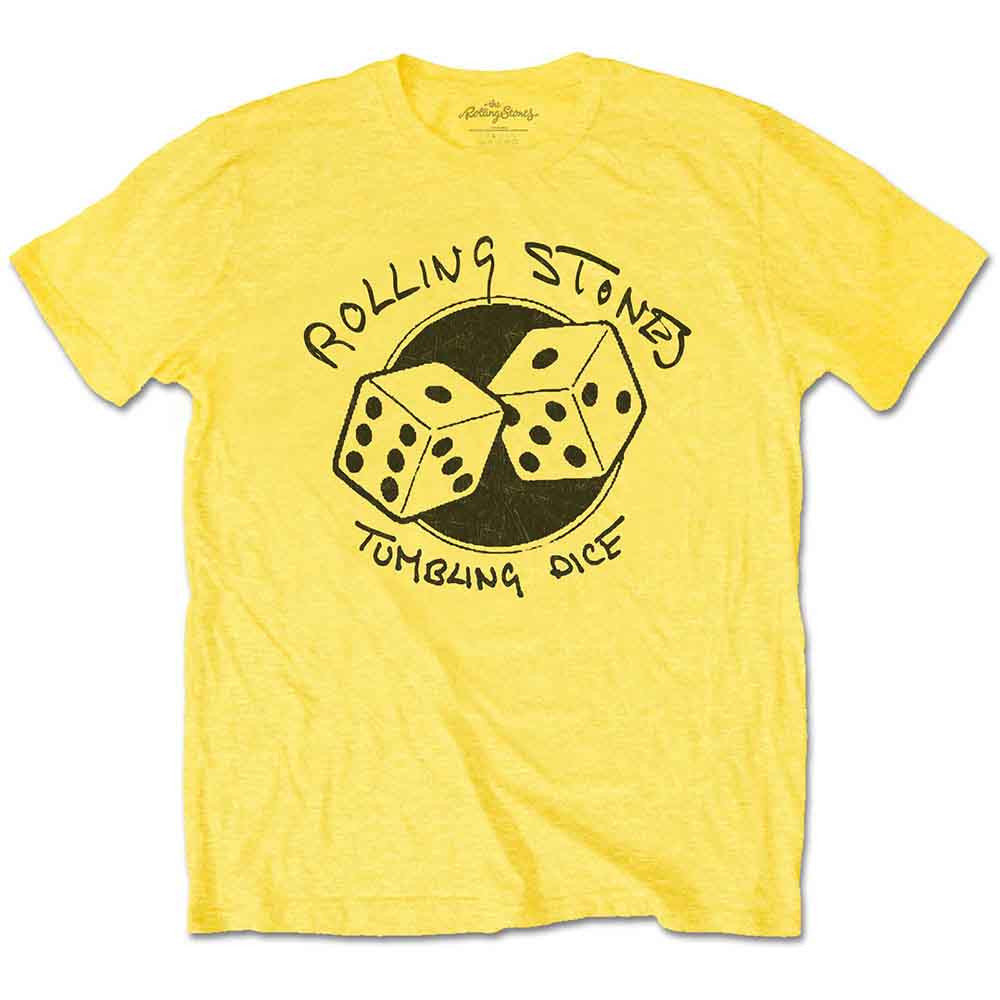 The Rolling Stones Tumbling Dice Official Tee T-Shirt Mens Unisex